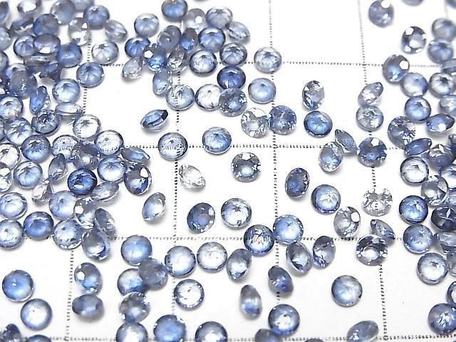 High Quality Blue Mystic Topaz AAA Loose Stone Round Faceted 3x3mm 10pcs