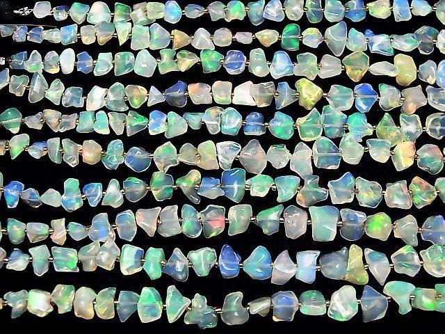 Ethiopian Opal AAA Rough Nugget Half or 1strand beads (approx. 7 inches/18 cm)