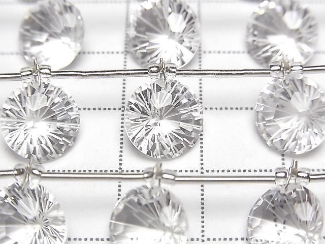 High Quality Crystal AAA Round Faceted Fancy 10x10mm Half or 1 Strand (6pcs)