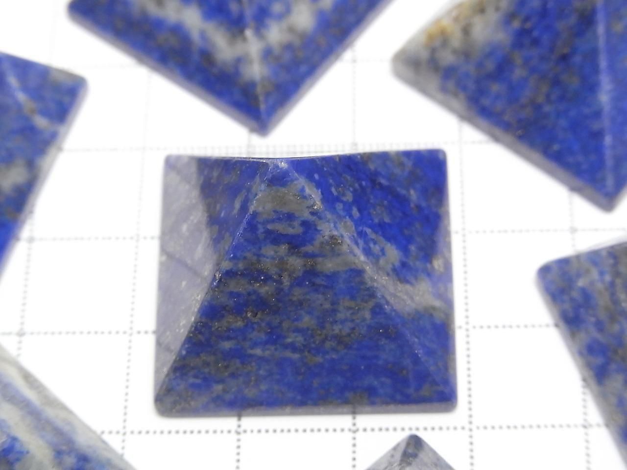 Lapislazuli AA Pyramid Shape 26x26x20mm 1pc