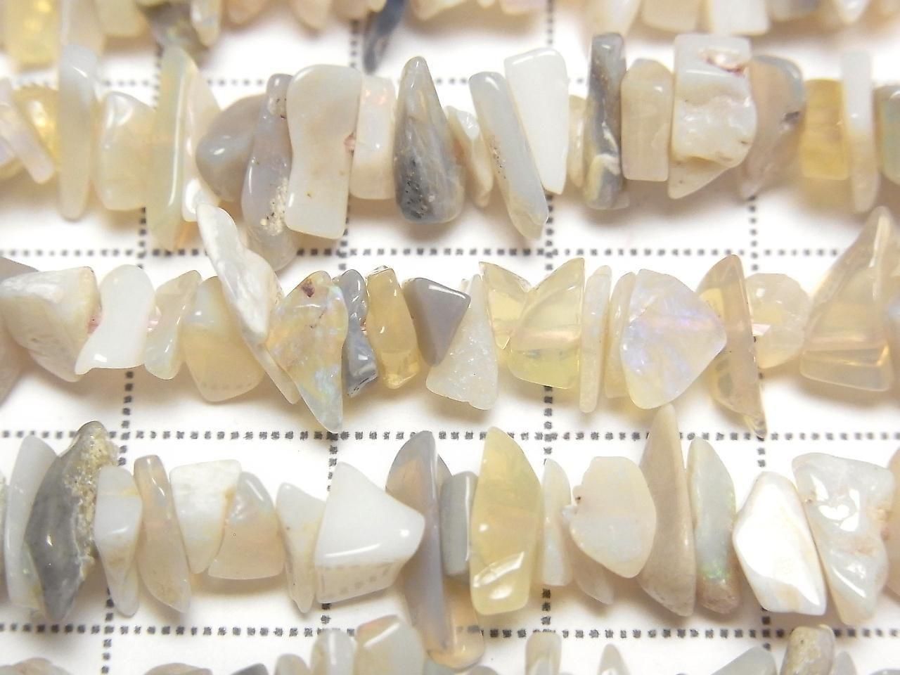 Australian Precious Opal AA Chips (Small Nugget) 1strand beads (approx. 15 inches/37 cm)
