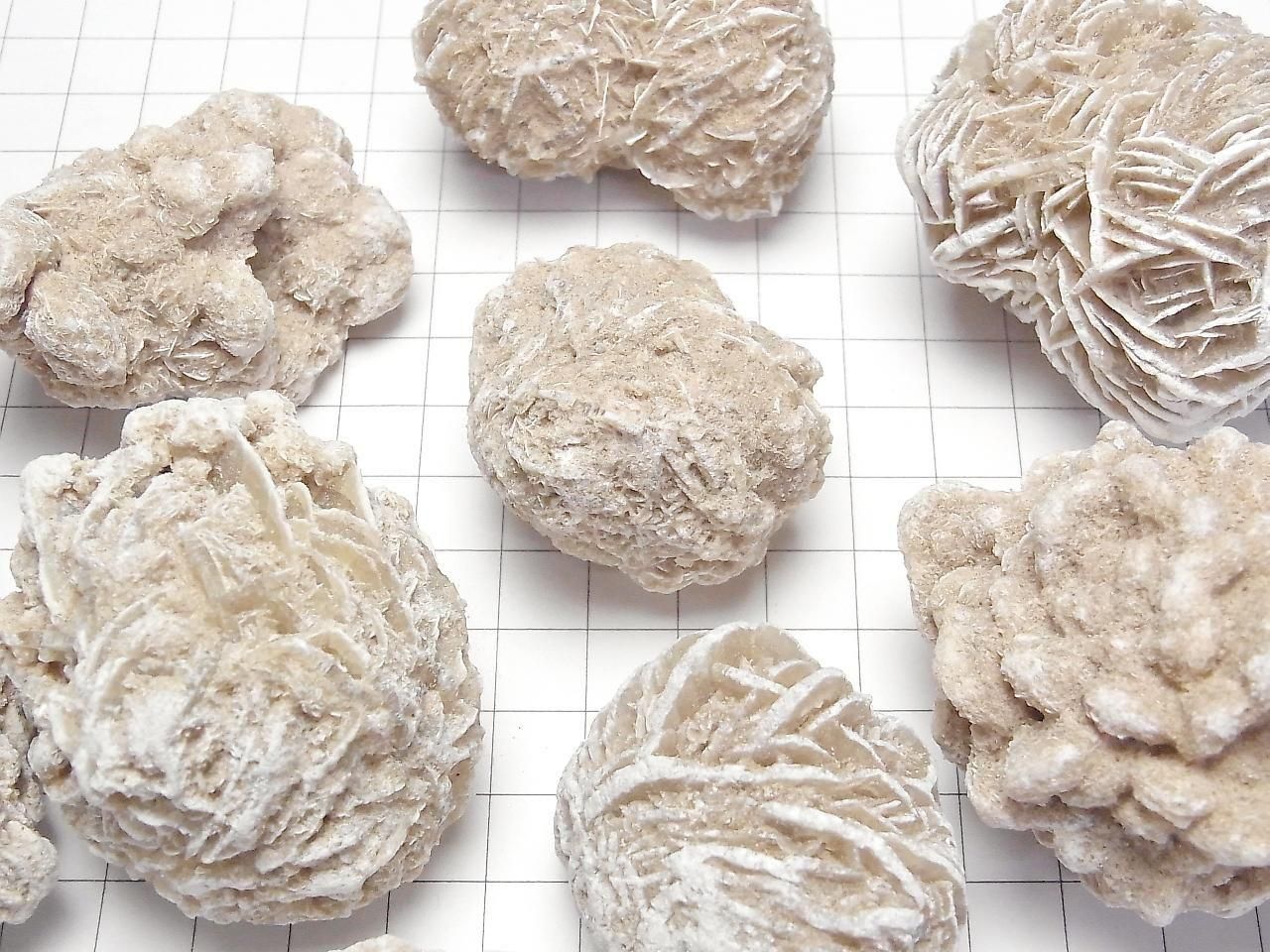 Desert Rose (Selenite Rose) Raw Stones 3pcs
