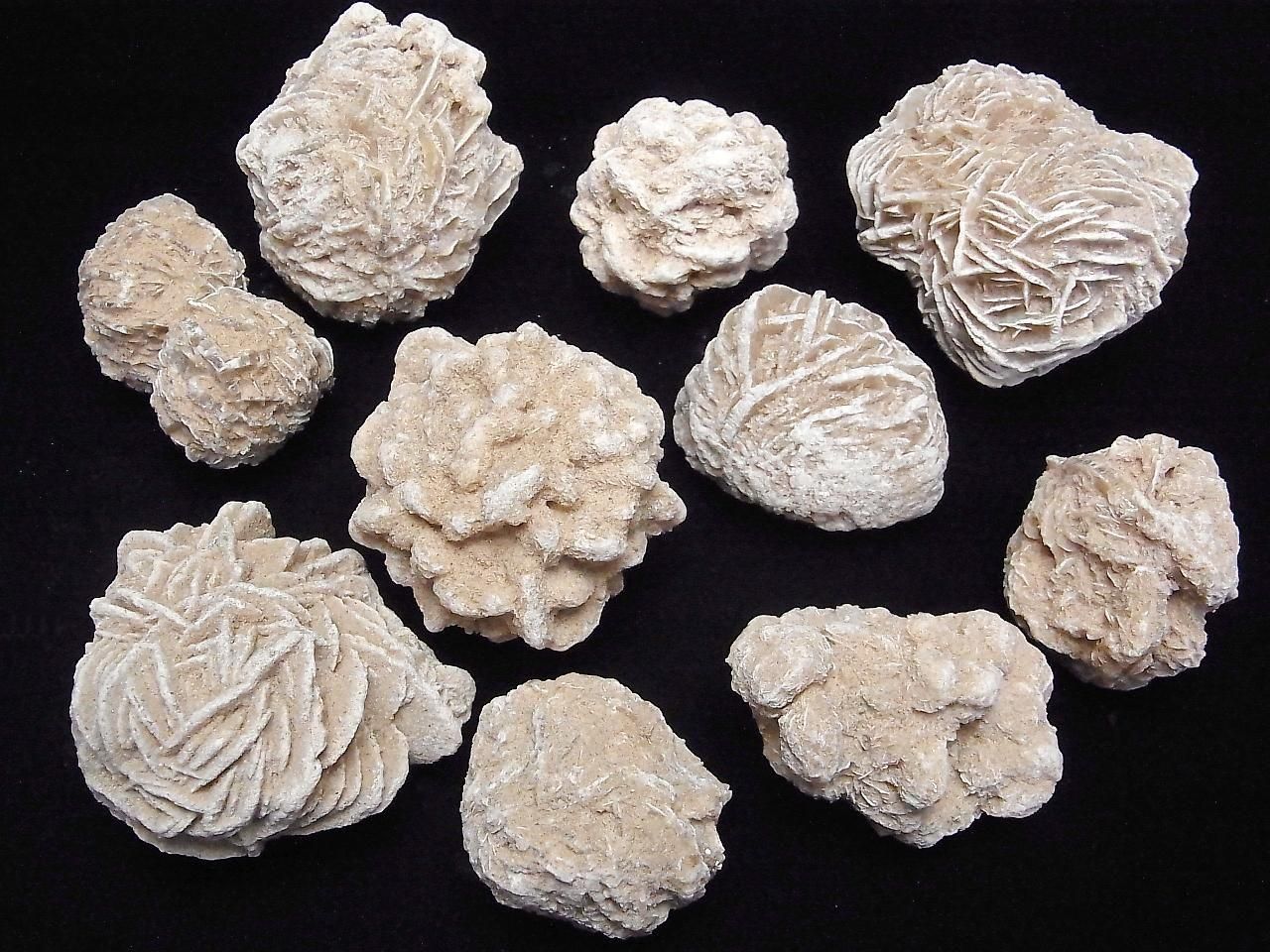 Desert Rose (Selenite Rose) Raw Stones 3pcs