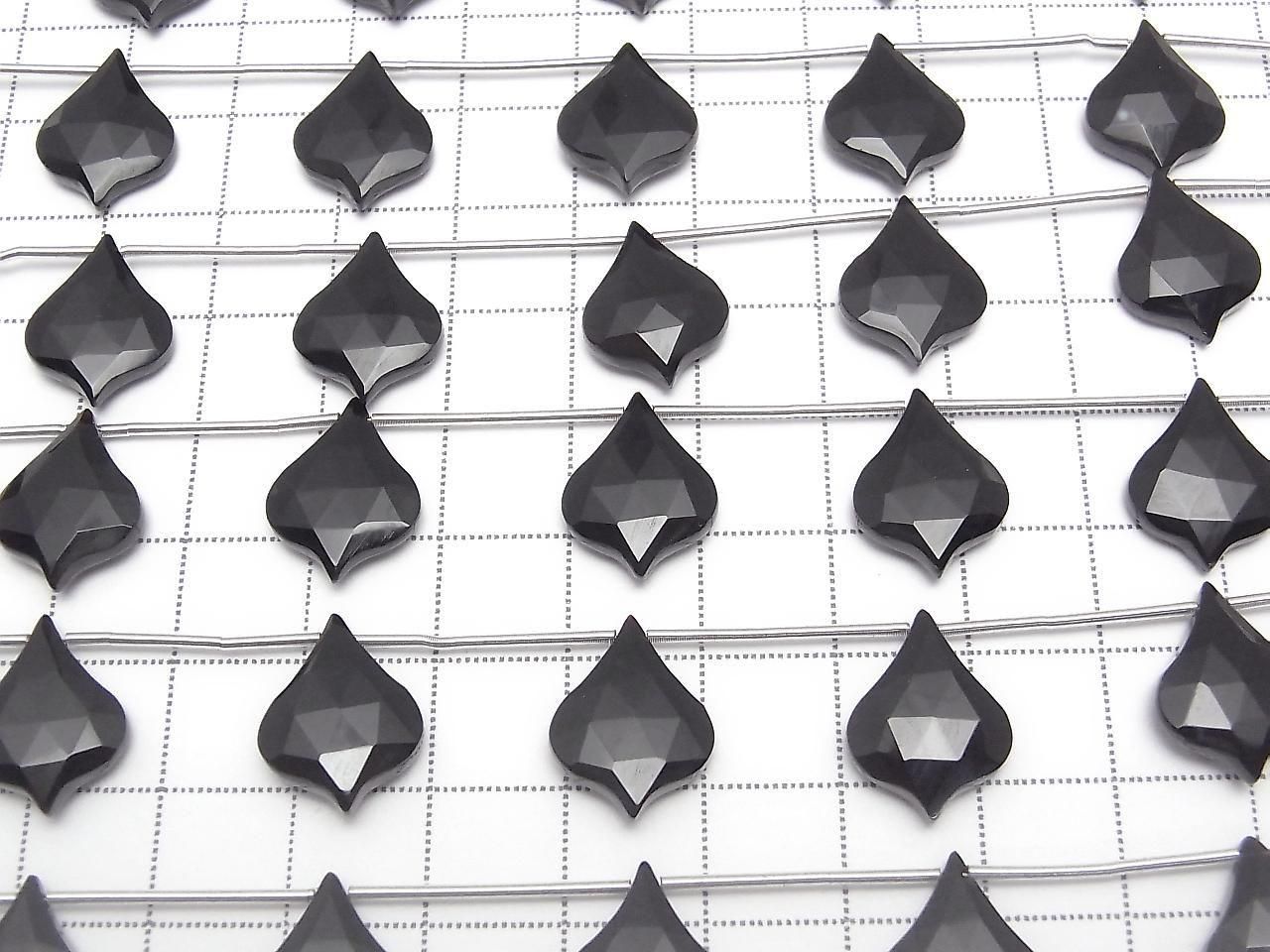 Onyx AAA Lantern Shape Cut 16x12mm 1strand beads (5pcs)