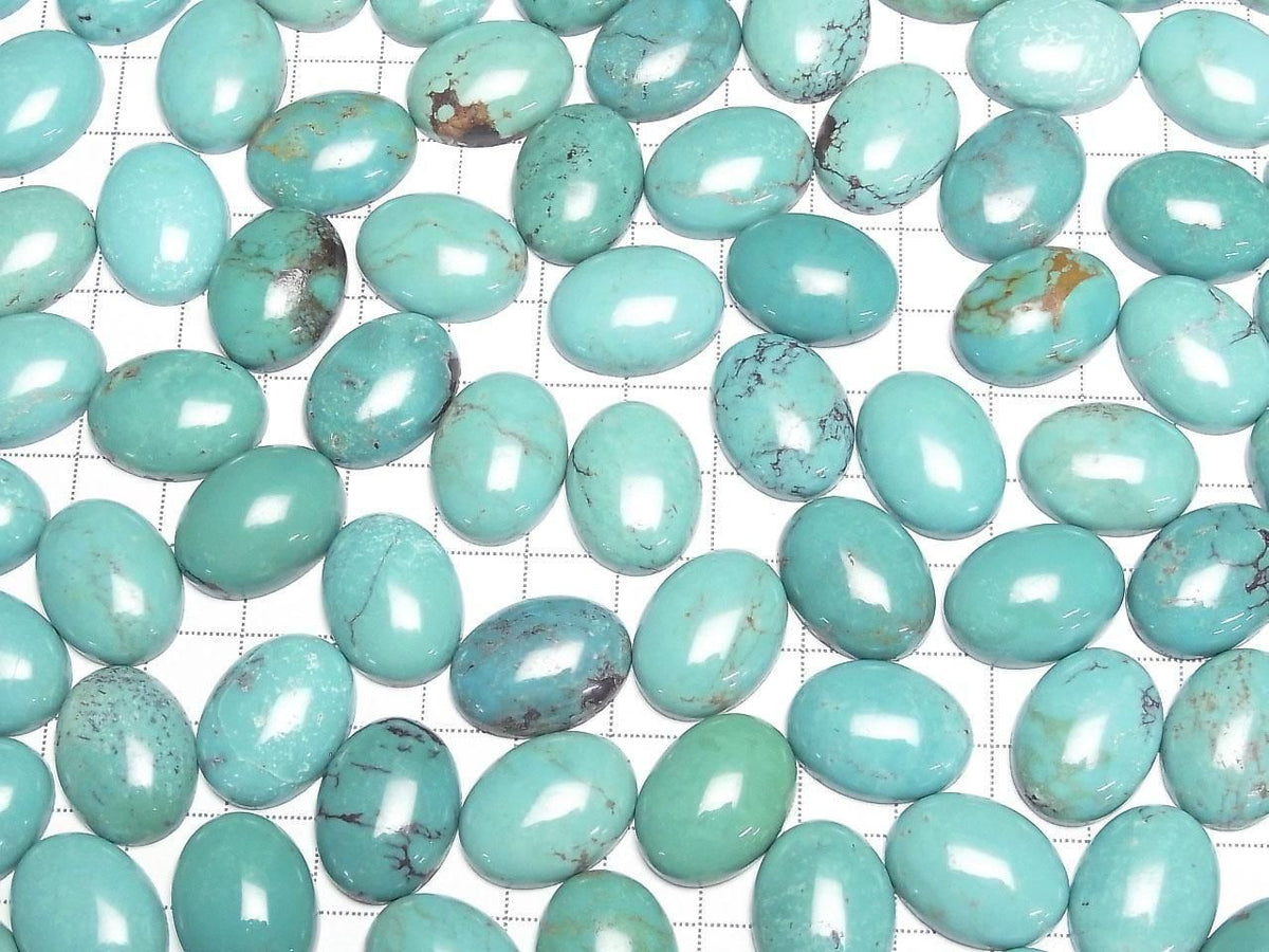 Turquoise AA++ Oval Cabochon 20x15mm 1pc