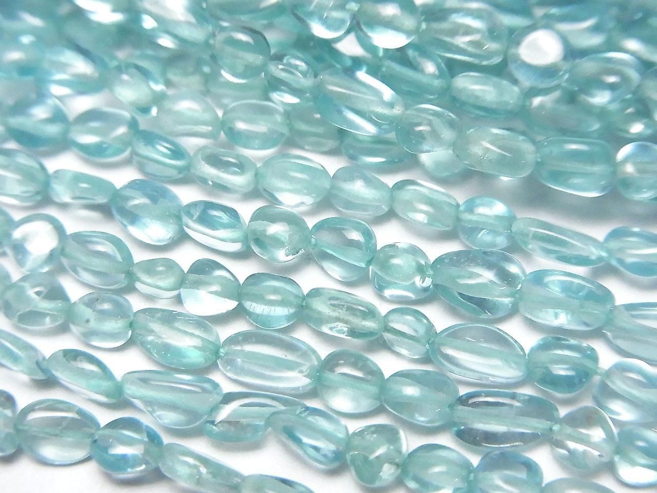 High Quality Apatite AAA- Small Size Nugget 1strand beads (aprx.8inch/20cm)