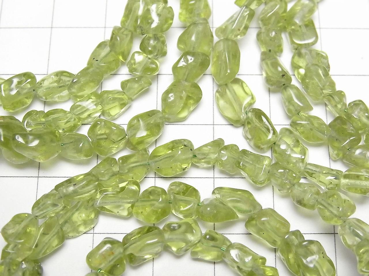 Peridot AA++ Small Nugget 1strand beads (Bracelet)