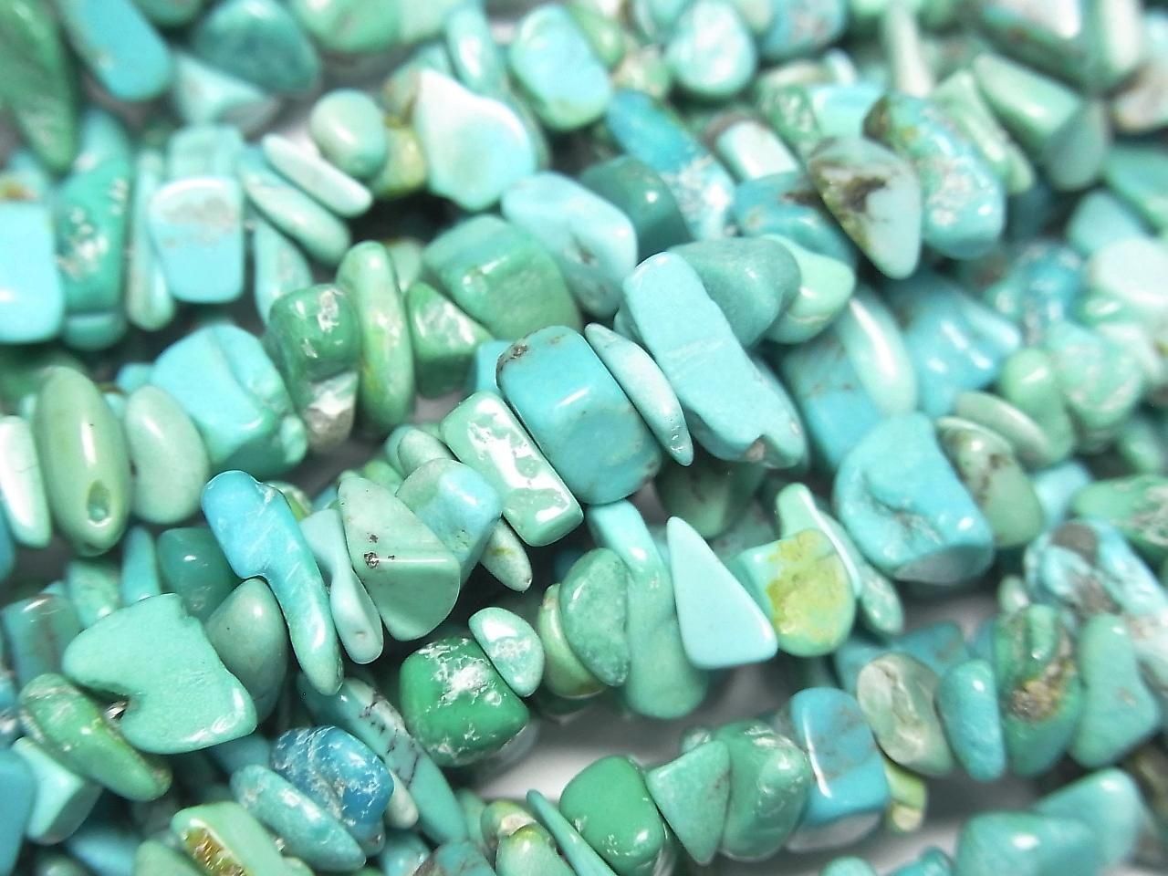 Turquoise AA+ Chips (Small Nugget ) 1strand beads (aprx.30inch/76cm)