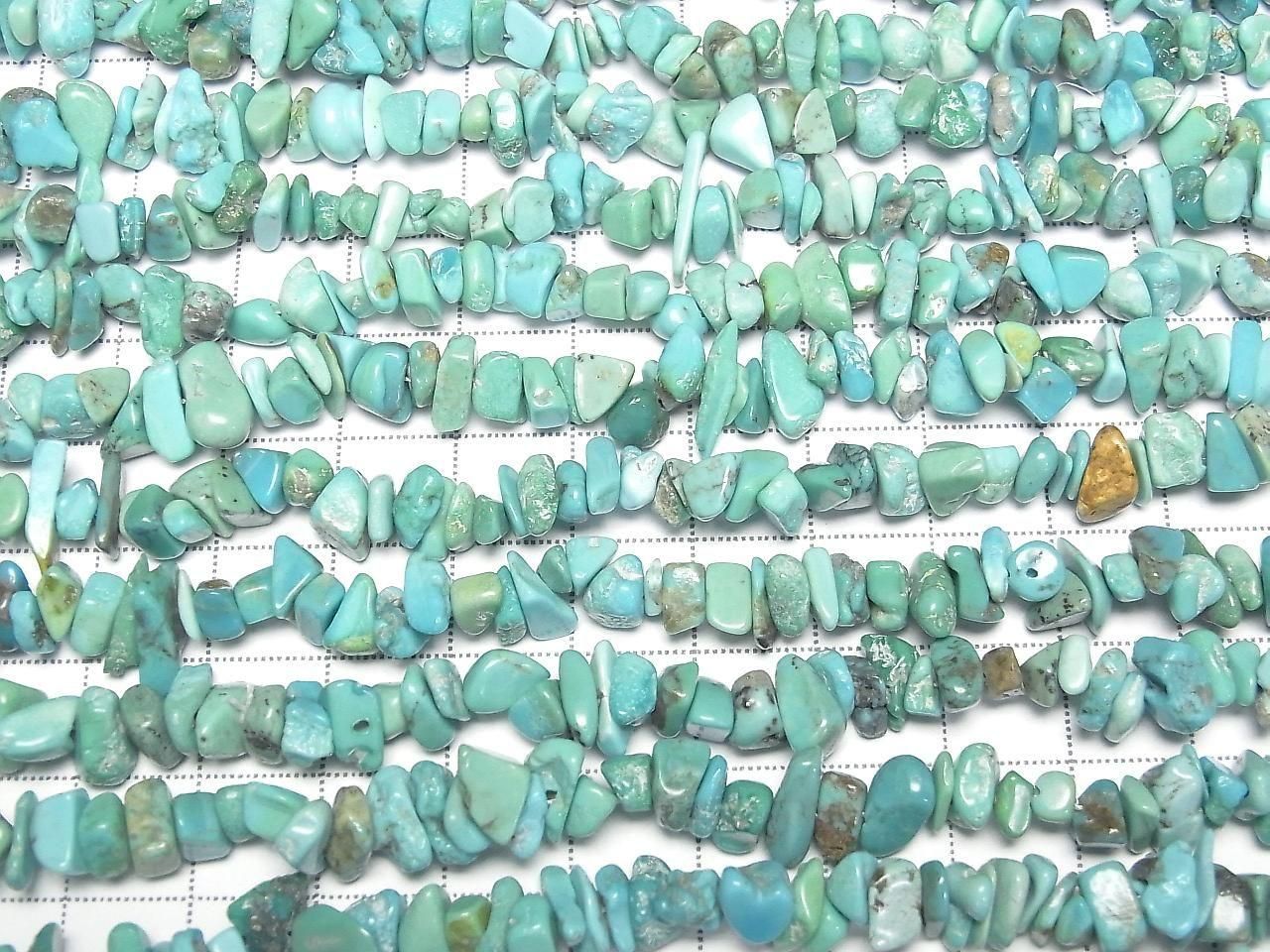 Turquoise AA+ Chips (Small Nugget ) 1strand beads (aprx.30inch/76cm)