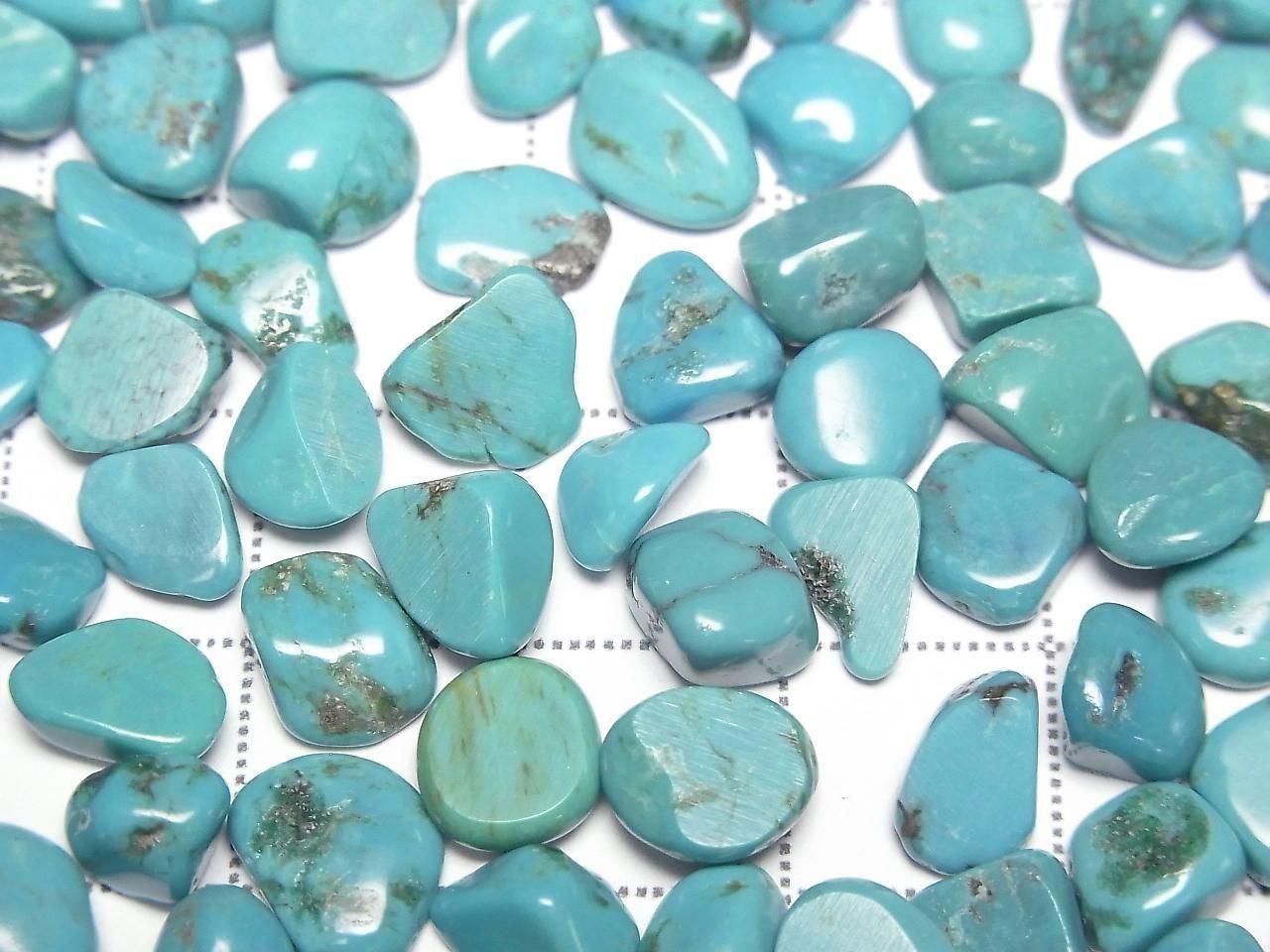 Turquoise AA++ Undrilled Small Size Rough Rock Nuggets 10pcs