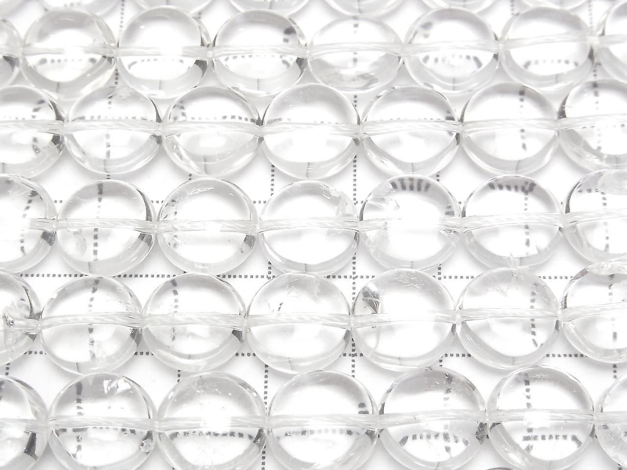 Crystal AA++ Coin 12x12x7mm half or 1strand beads (approx. 15inch/38cm)