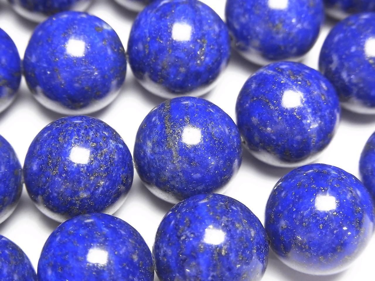 Lapislazuli AAA- Round 14mm 1/4 or 1strand beads (aprx.15inch/36cm)