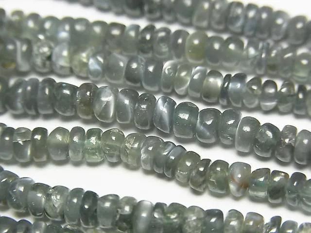 Alexandrite Cat's Eye AAA Rondelle half or 1strand beads (approx. 18 inches/44 cm)