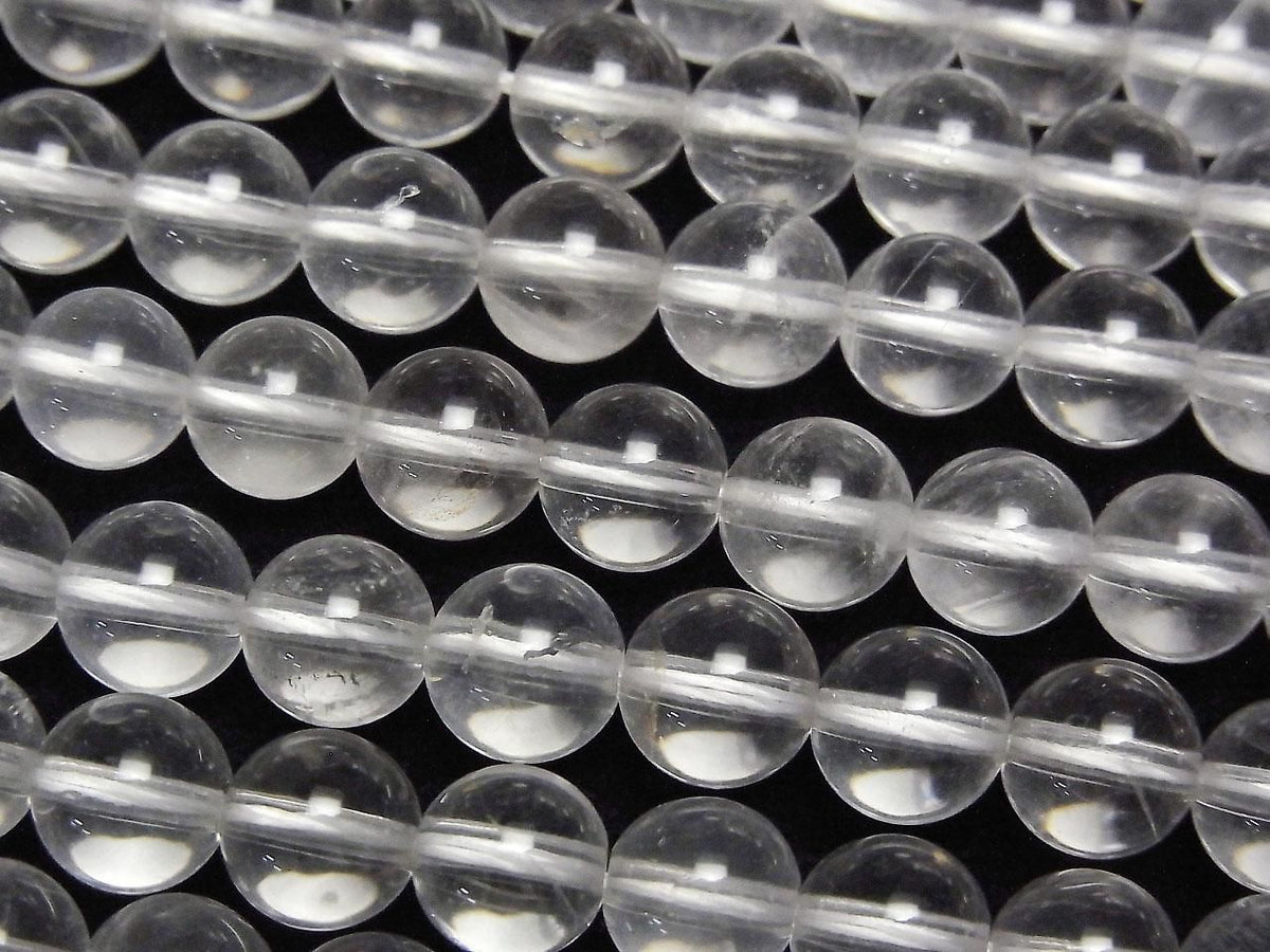 Crystal Quartz AA++ Round 7mm 1strand beads (aprx.15inch/37cm)