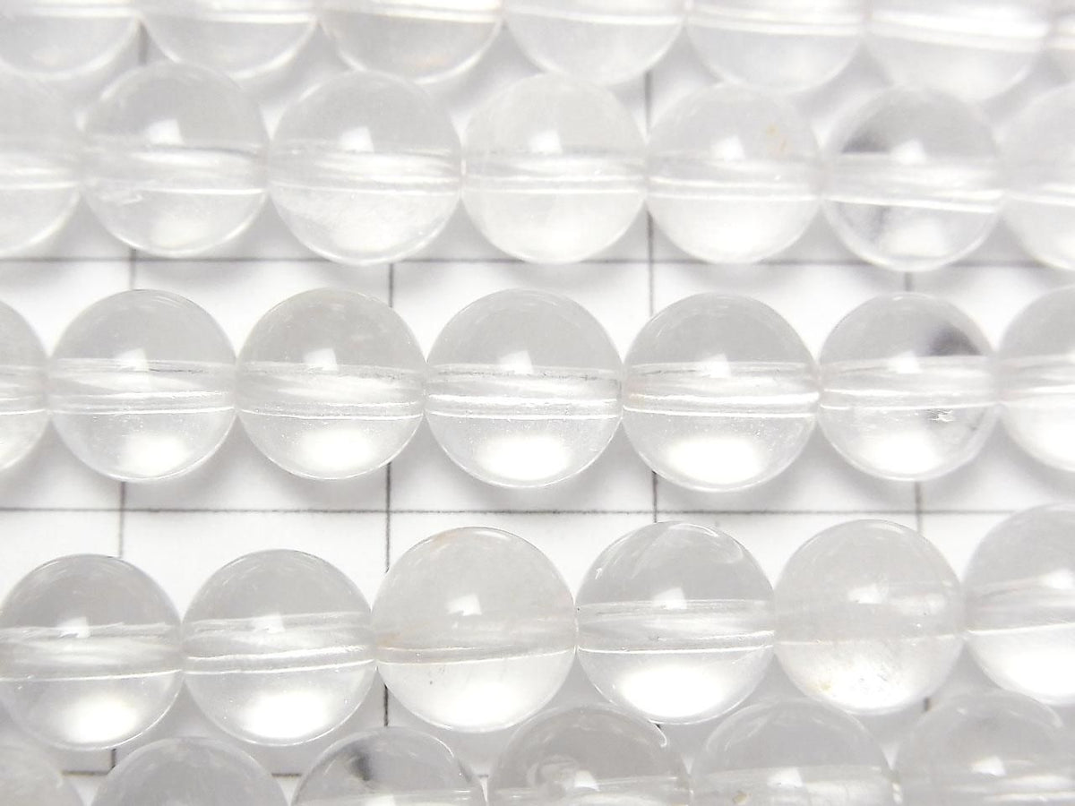 Crystal Quartz AA++ Round 7mm 1strand beads (aprx.15inch/37cm)