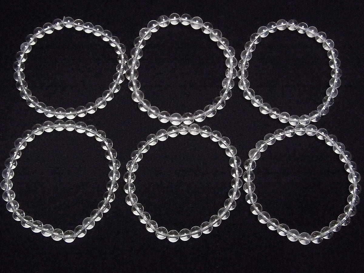 Crystal AAA- Round 6mm 1strand beads (Bracelet)
