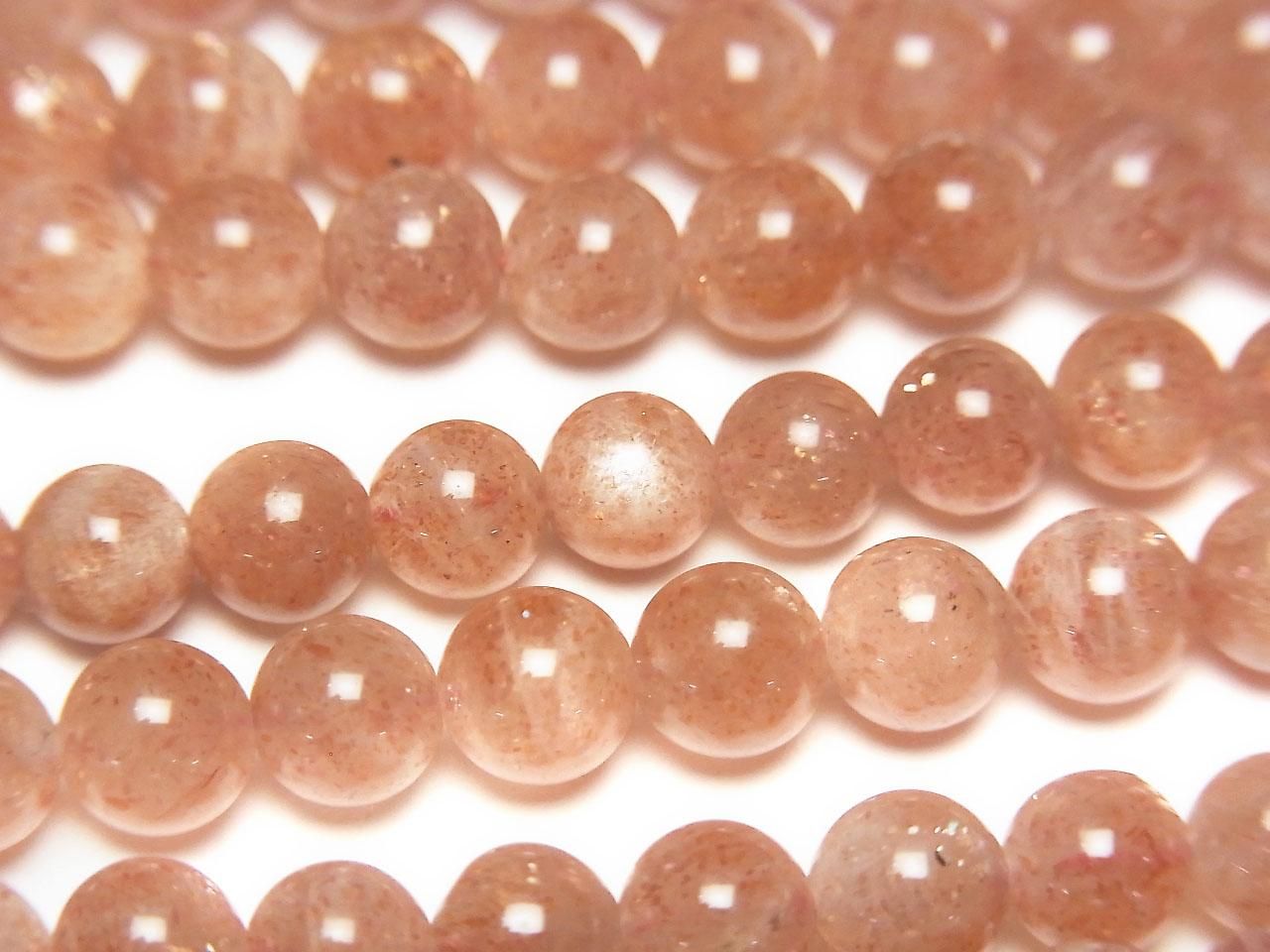 Sunstone AA+ Round 5.5-6mm 1strand beads (aprx.15inch/38cm)