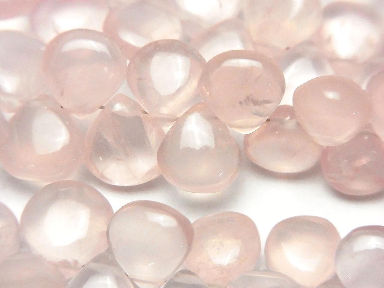 Rose Quartz AA++ Chestnut (Smooth) half or 1strand beads (aprx.7inch/18cm)