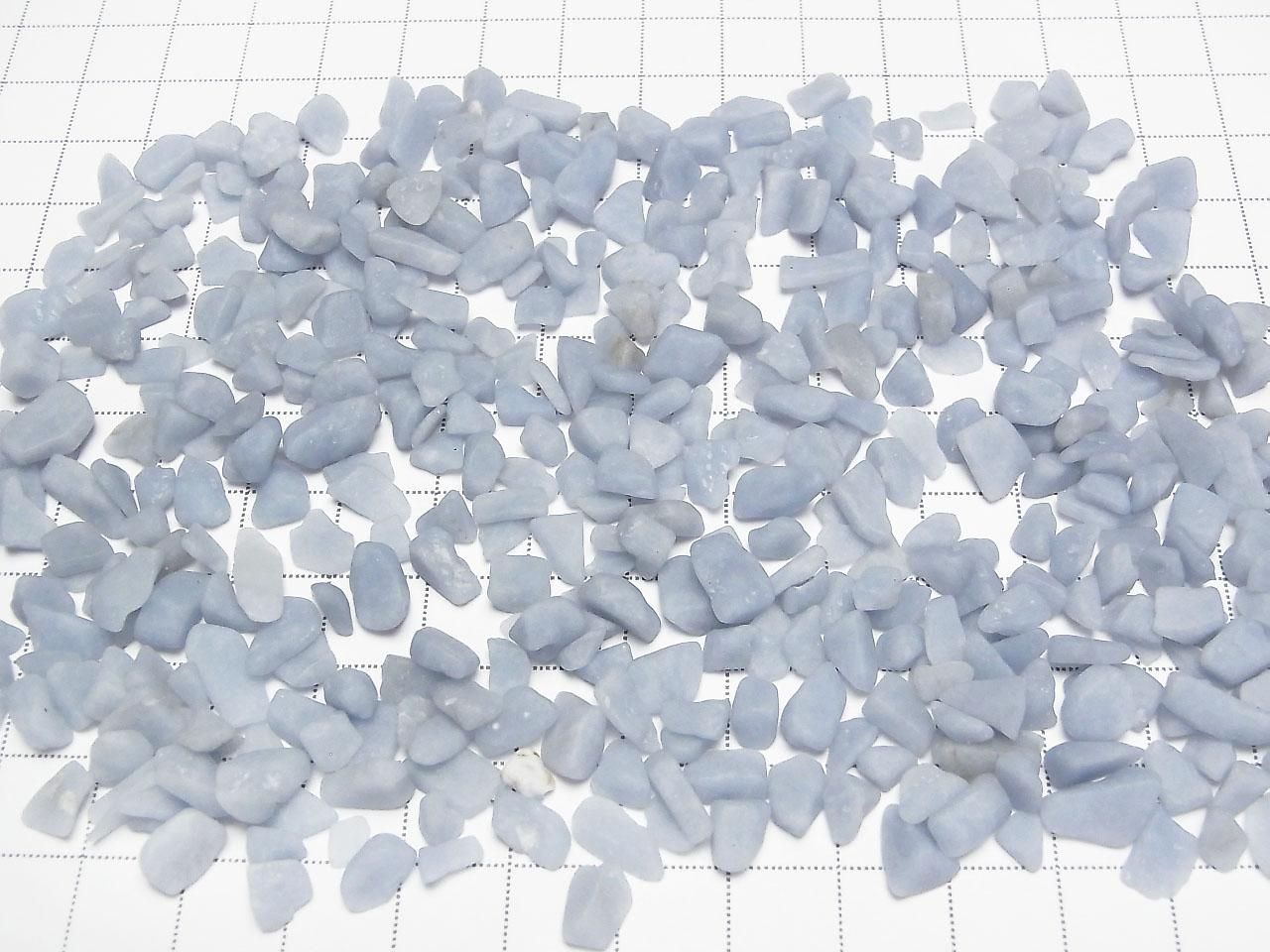 Angelite Undrilled Chips 100 grams