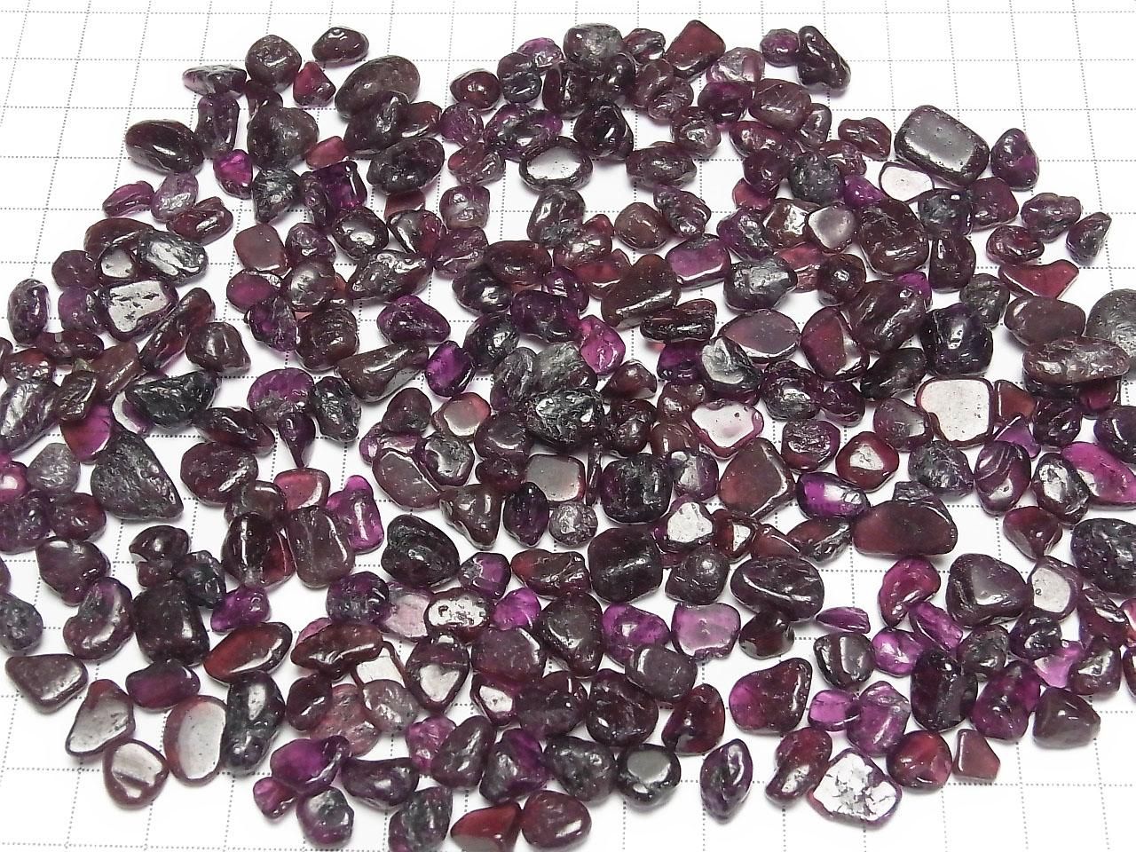 Rhodolite Garnet AA+ Undrilled Chips 100 grams