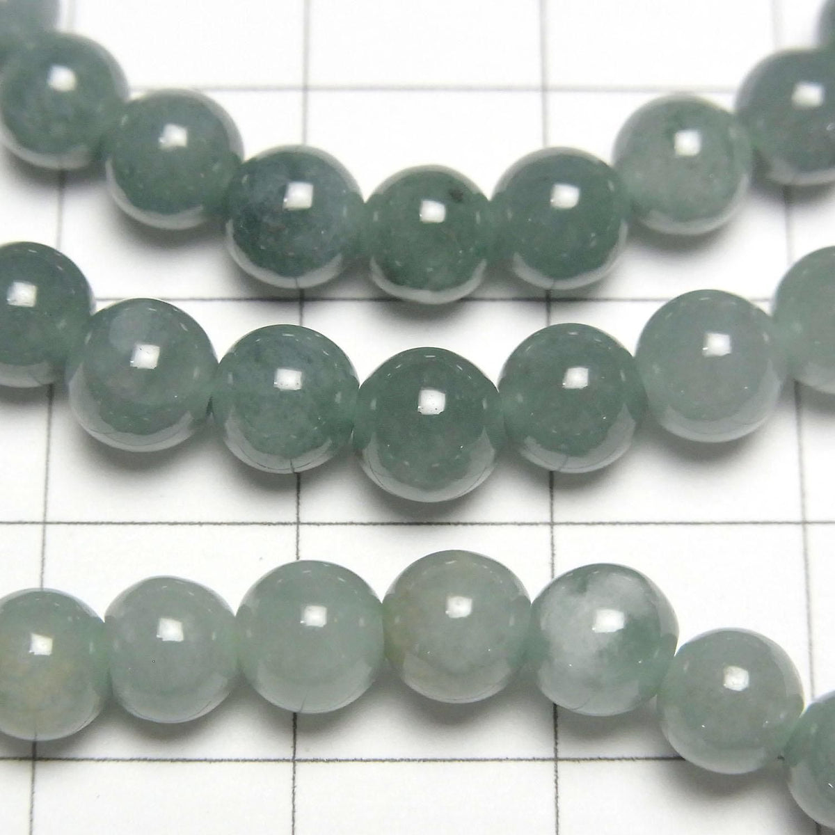 Guatemalan Jadeite Round 6mm 1strand beads (Bracelet)