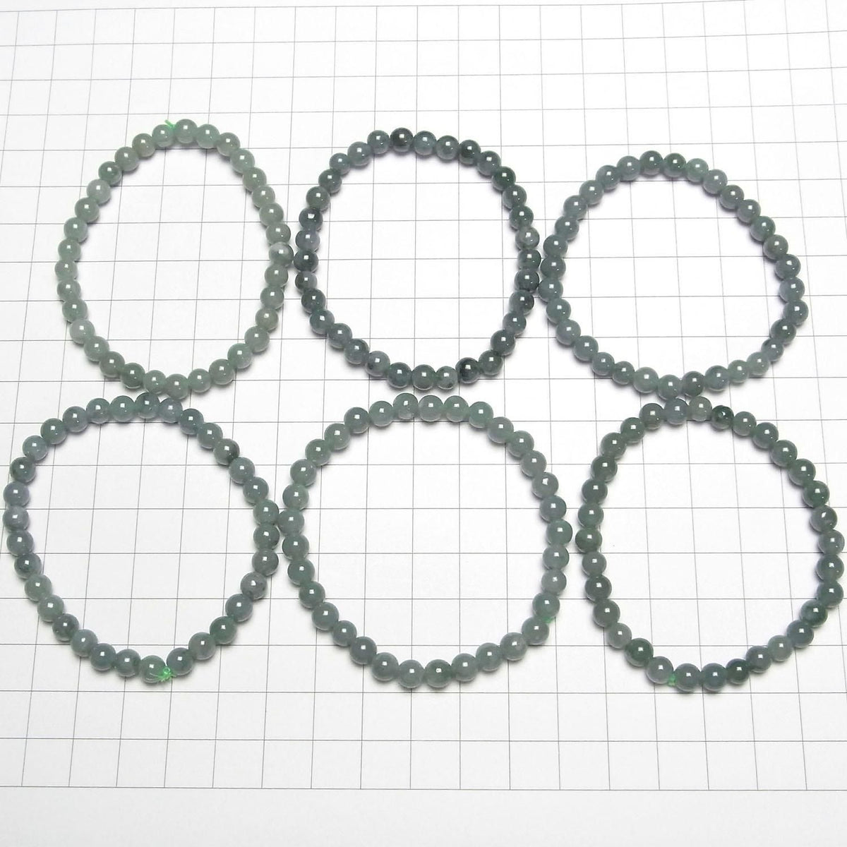 Guatemalan Jadeite Round 6mm 1strand beads (Bracelet)