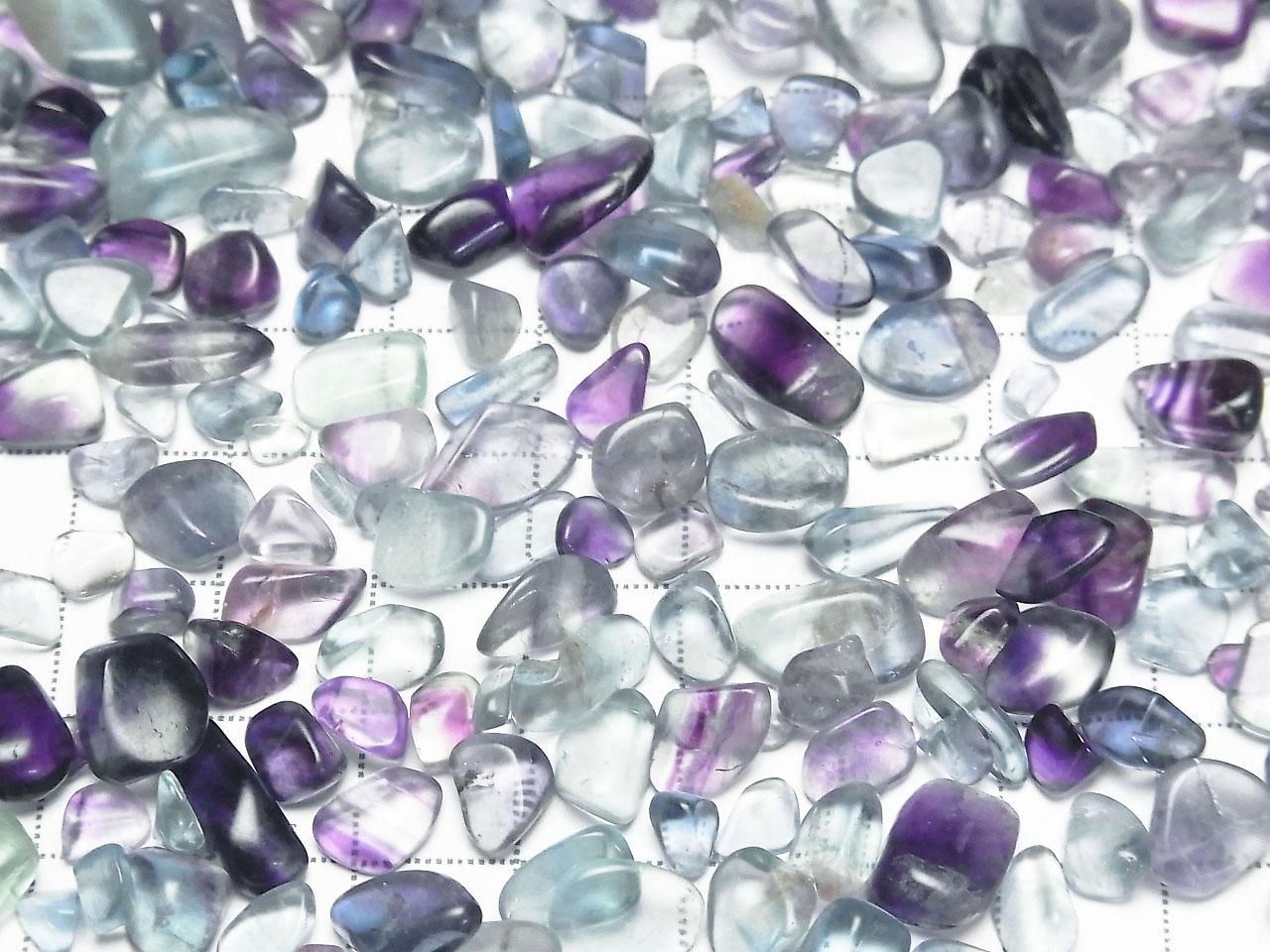 Multi Fluorite AAA- Undrilled Chips 100 grams