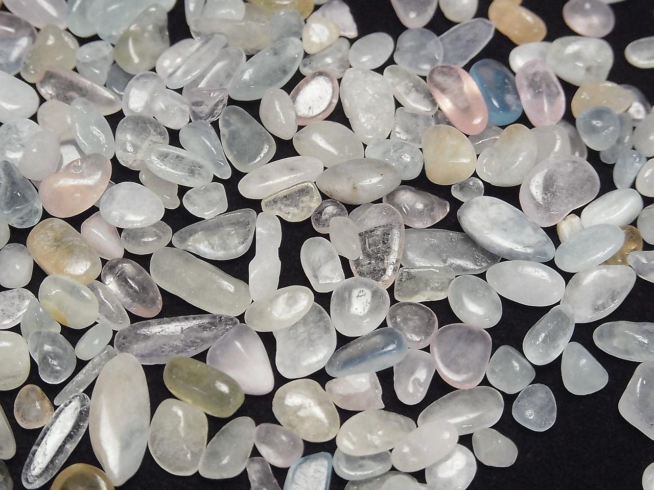 Beryl Mix AA++ Undrilled Small Nuggets 100 grams