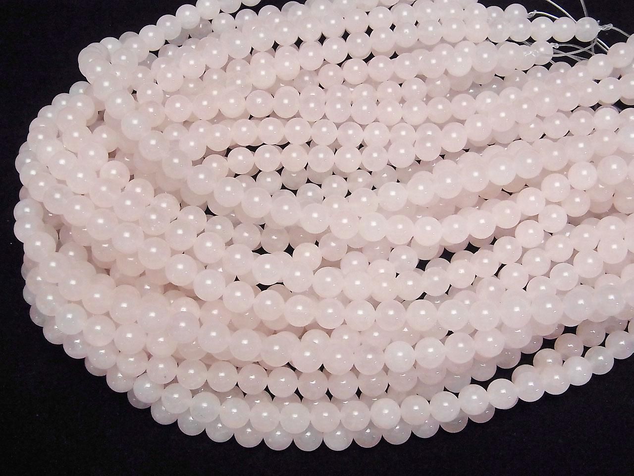 Rose Quartz AA+ Round 8mm 1strand beads (aprx.15inch/38cm)