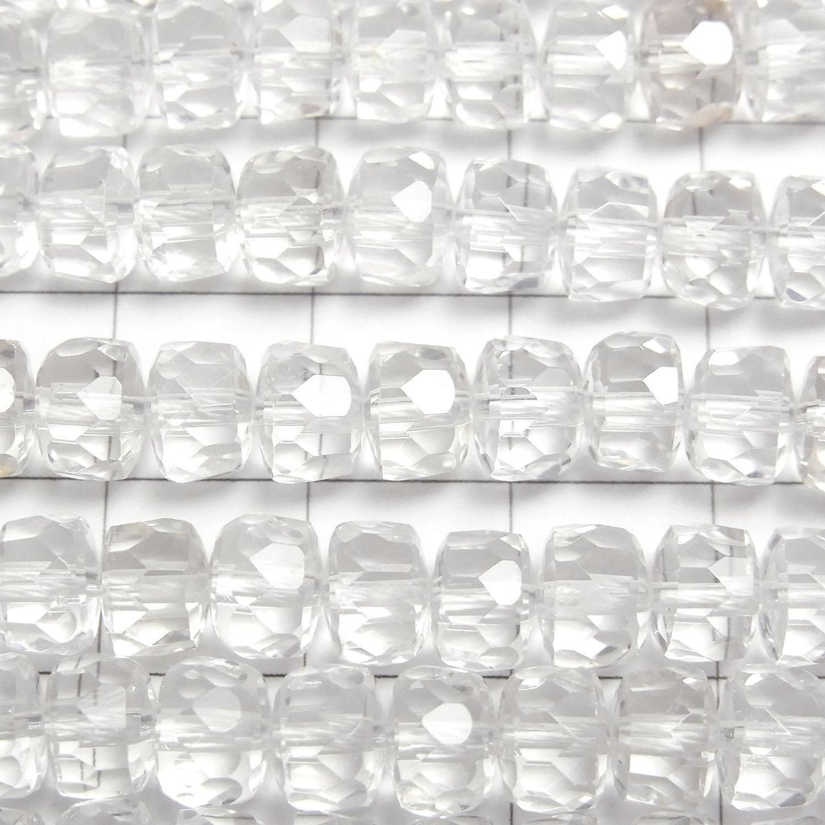 Crystal AAA Faceted Button Rondelle 7x7x5mm half or 1strand beads (approx. 15inch/38cm) High Quality!