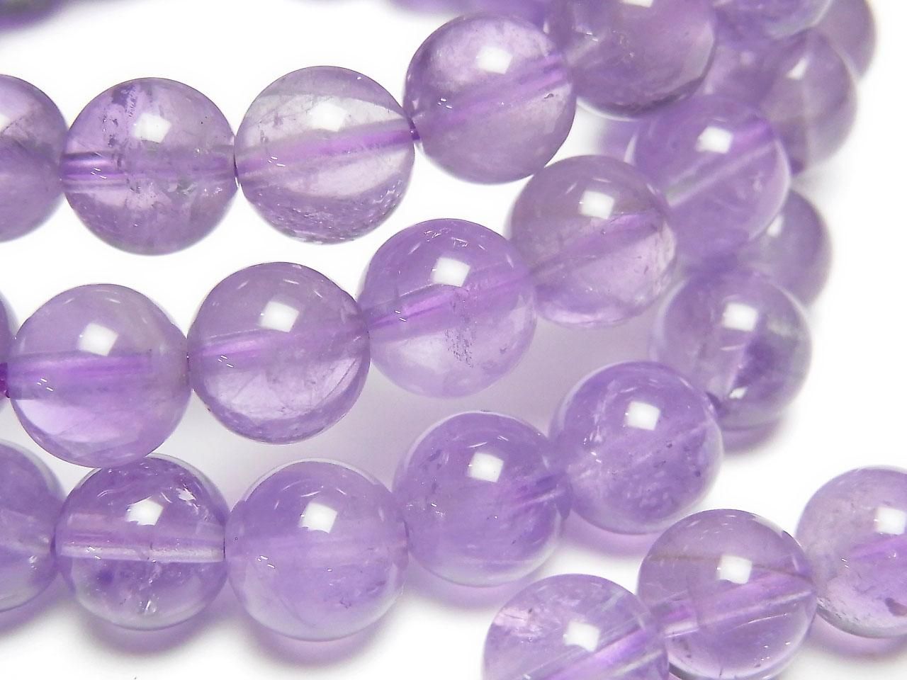Amethyst AA++ Round 8mm Light Color 1strand beads Bracelet