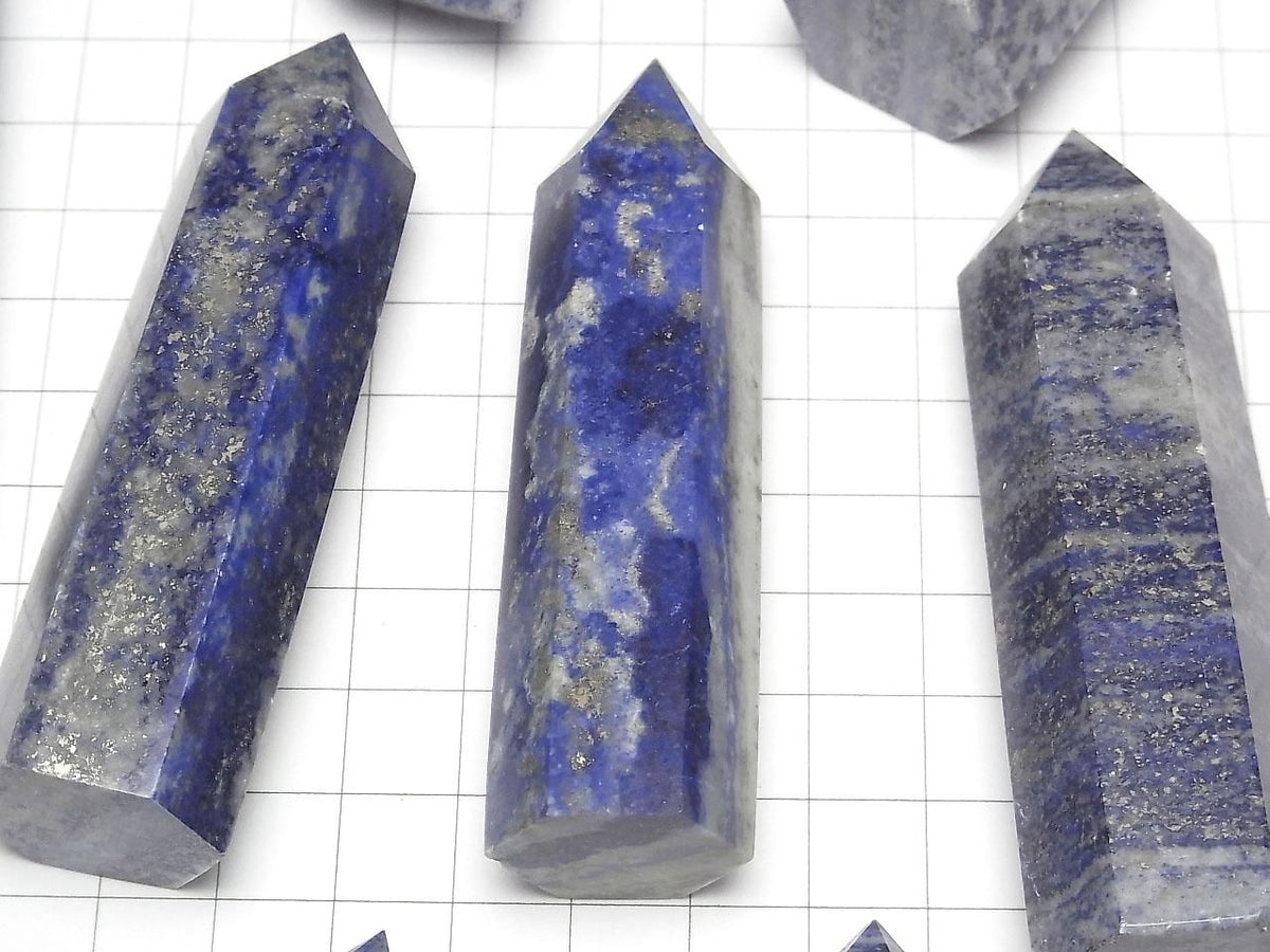 Lapislazuli Point (Hexagonal Prism) 1pc