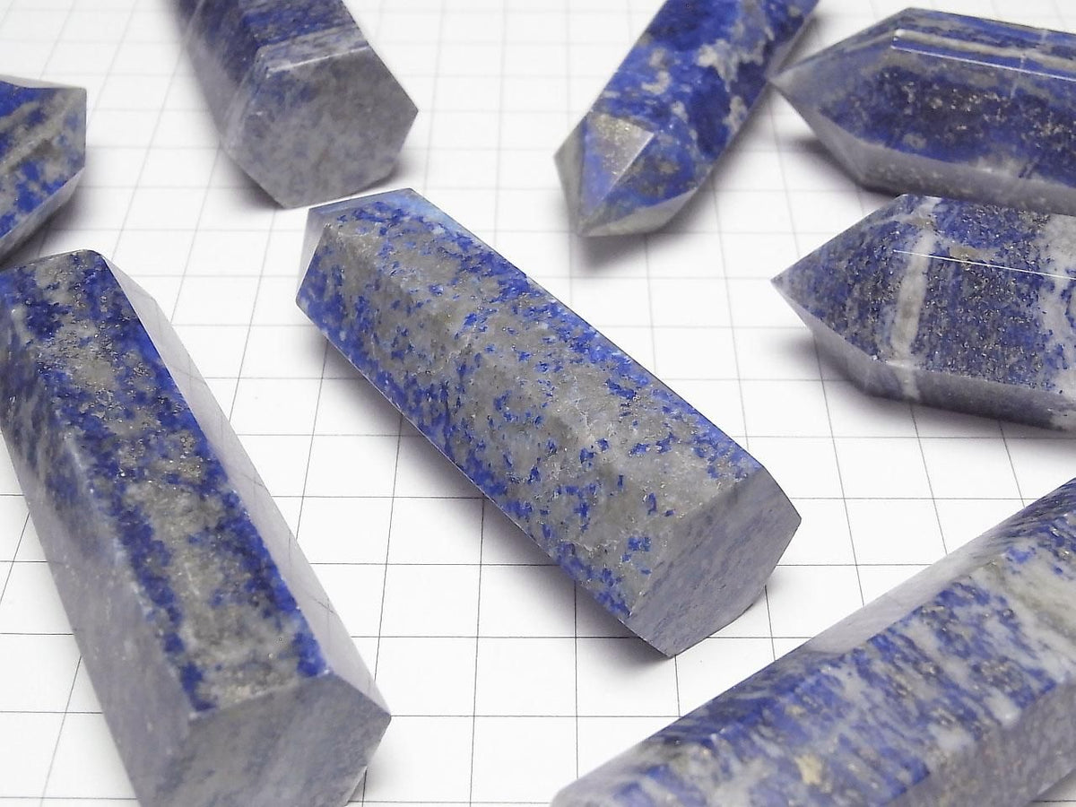 Lapislazuli Point (Hexagonal Prism) 1pc