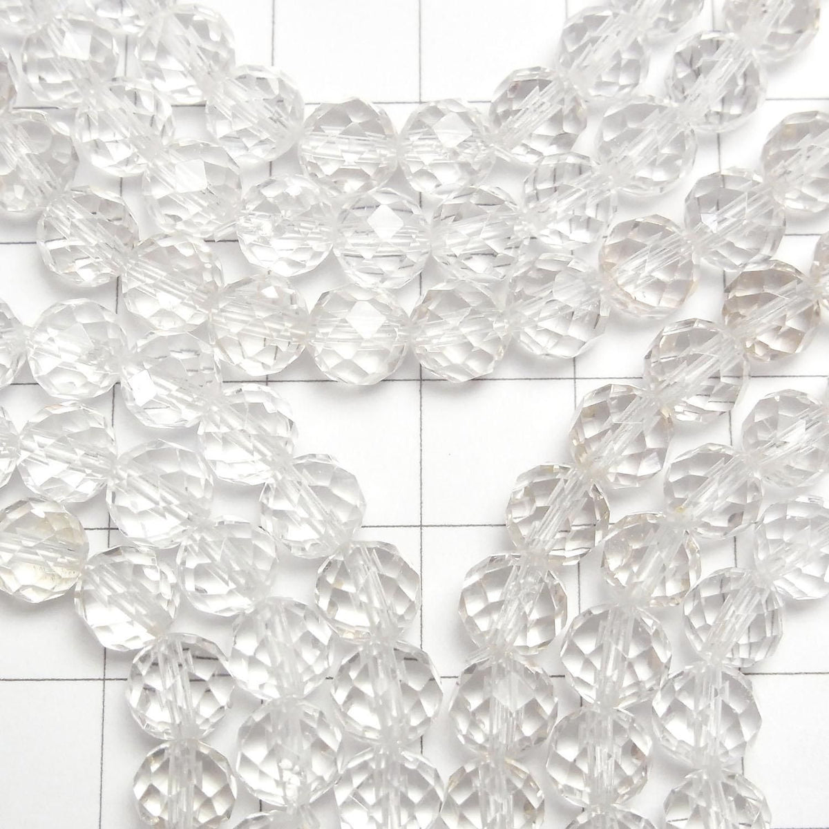 Crystal AAA- 64 Faceted Round 6mm 1strand beads (Bracelet) High Quality!