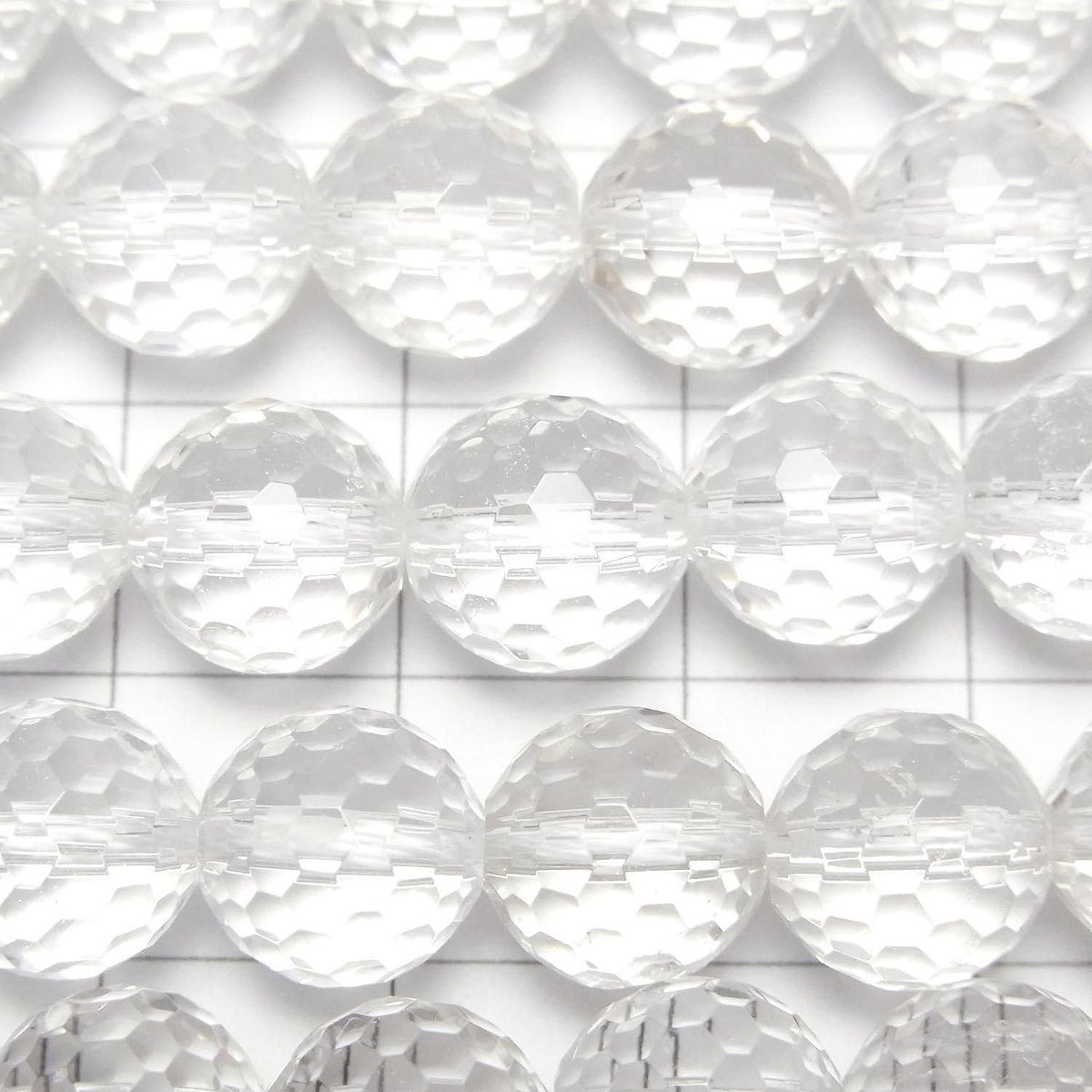 Crystal AAA- 128 Faceted Round 9mm half or 1strand beads (approx. 15 inches/36 cm) High Quality!