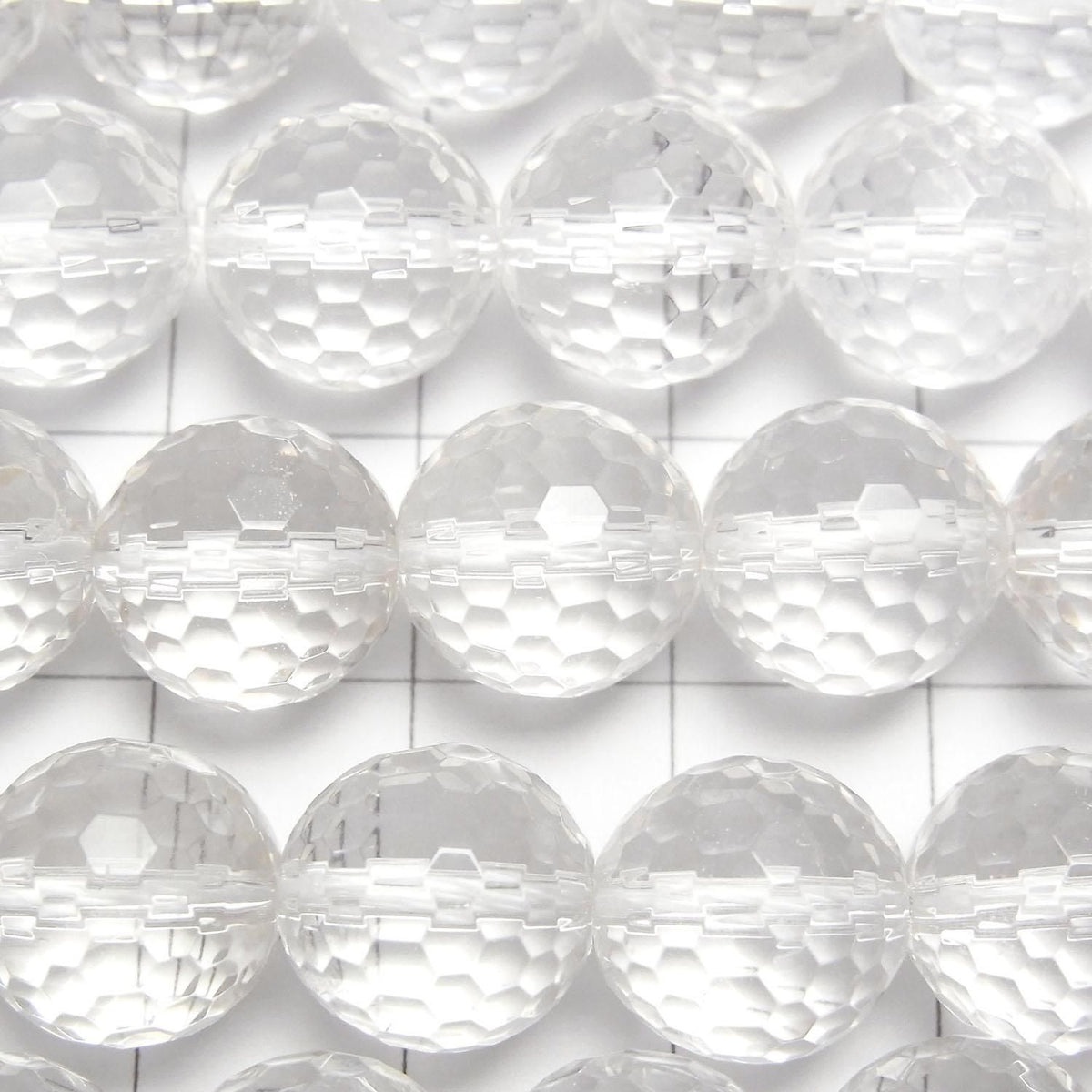 Crystal AAA- 128 Faceted Round 11mm half or 1strand beads (approx. 15 inches/36 cm) High Quality!