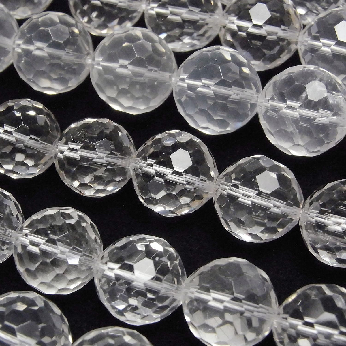 Crystal AAA- 128 Faceted Round 14mm 1/4 or 1strand beads (approx. 15 inch/36 cm) High Quality!