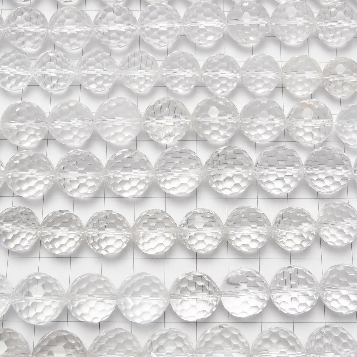 Crystal AAA- 128 Faceted Round 14mm 1/4 or 1strand beads (approx. 15 inch/36 cm) High Quality!