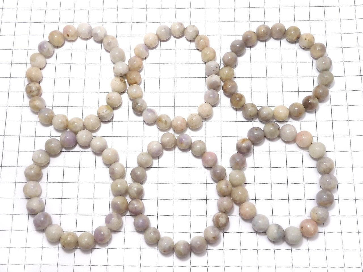 Hackmanite Round 10mm 1strand beads (Bracelet)