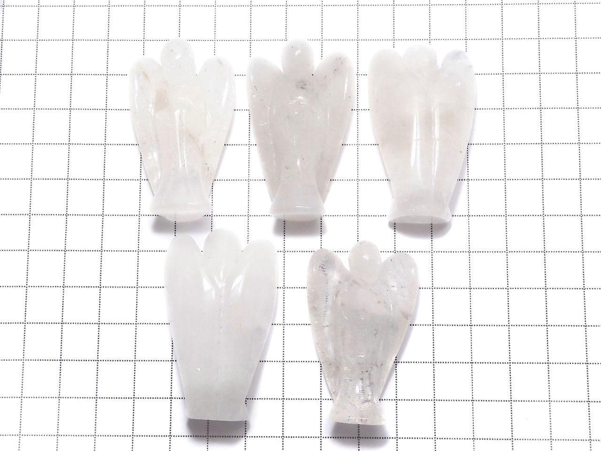 Himalayan Quartz Angel Motif 49x29x17mm 1pc