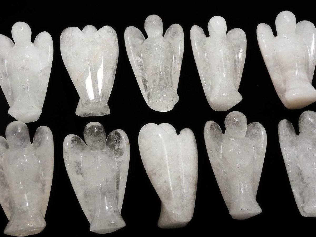 Himalayan Quartz Angel Motif 49x29x17mm 1pc