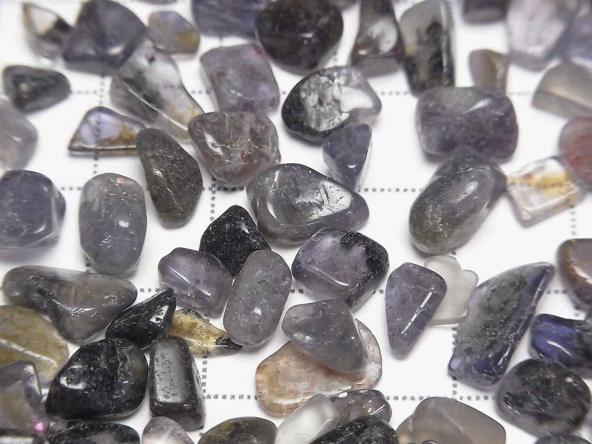 Iolite AA Undrilled Chips 100 grams