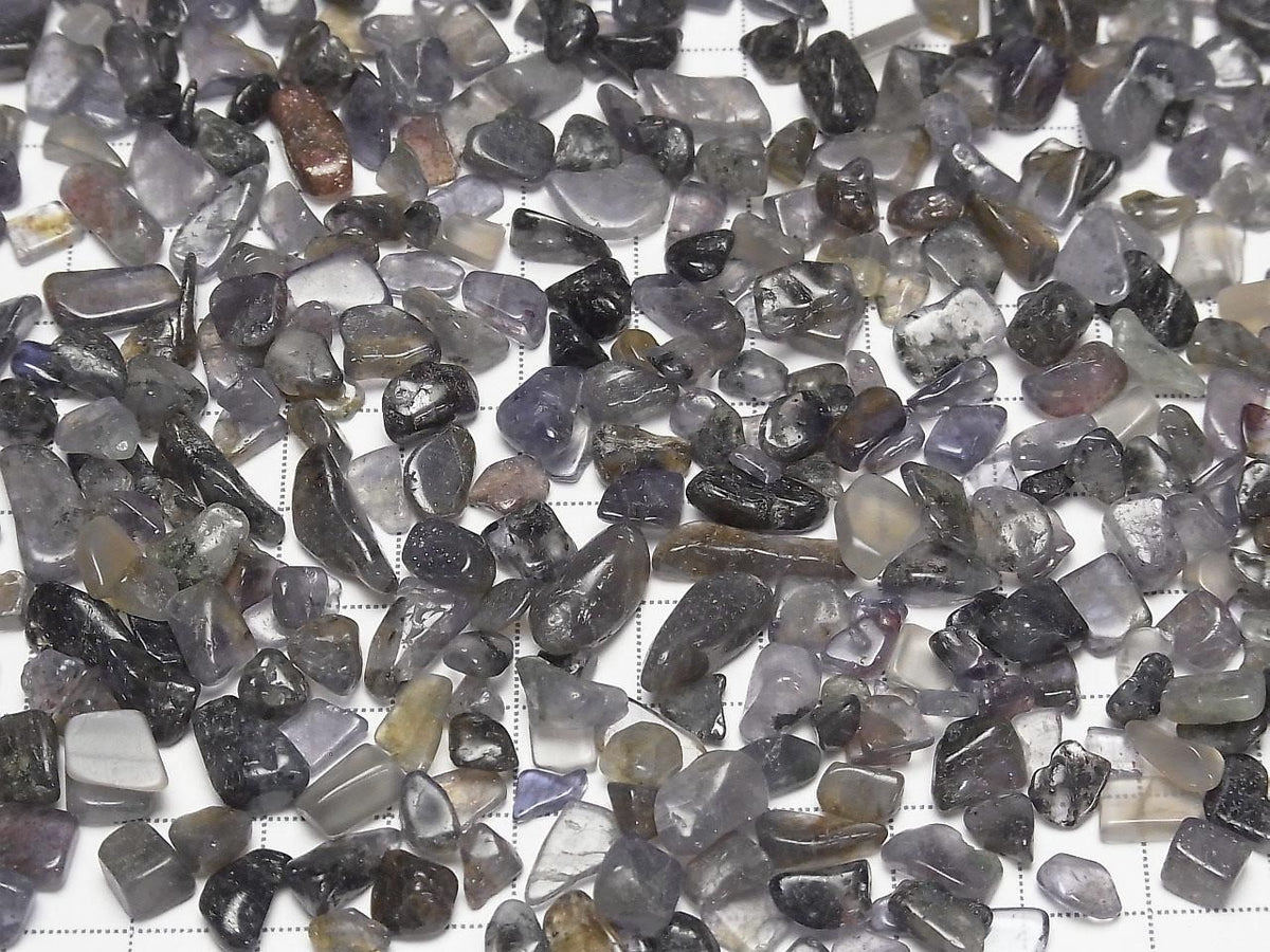 Iolite AA Undrilled Chips 100 grams