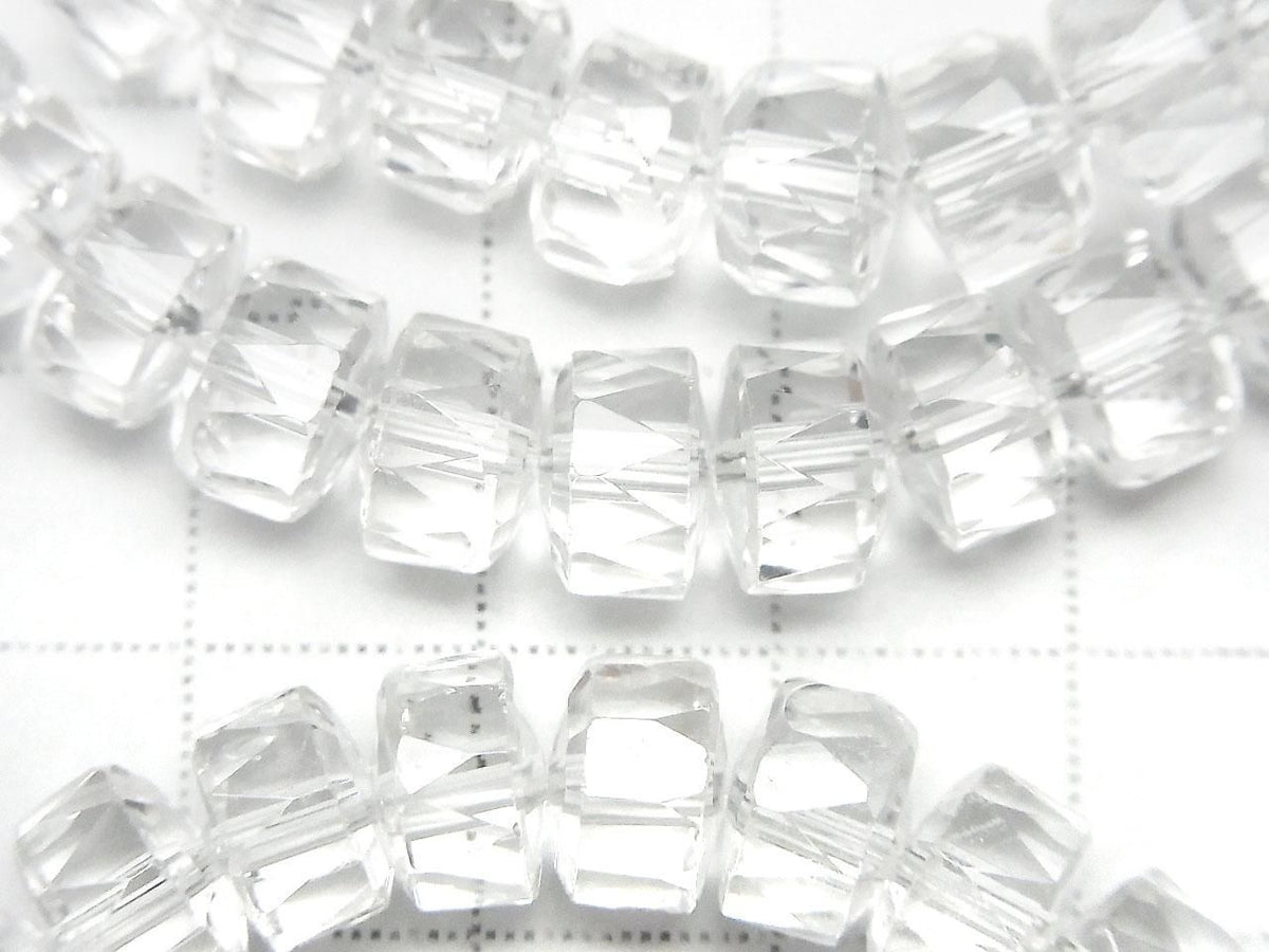 High Quality Crystal AAA- Faceted Button Rondelle 9x9x6mm 1strand beads (Bracelet) High Quality!
