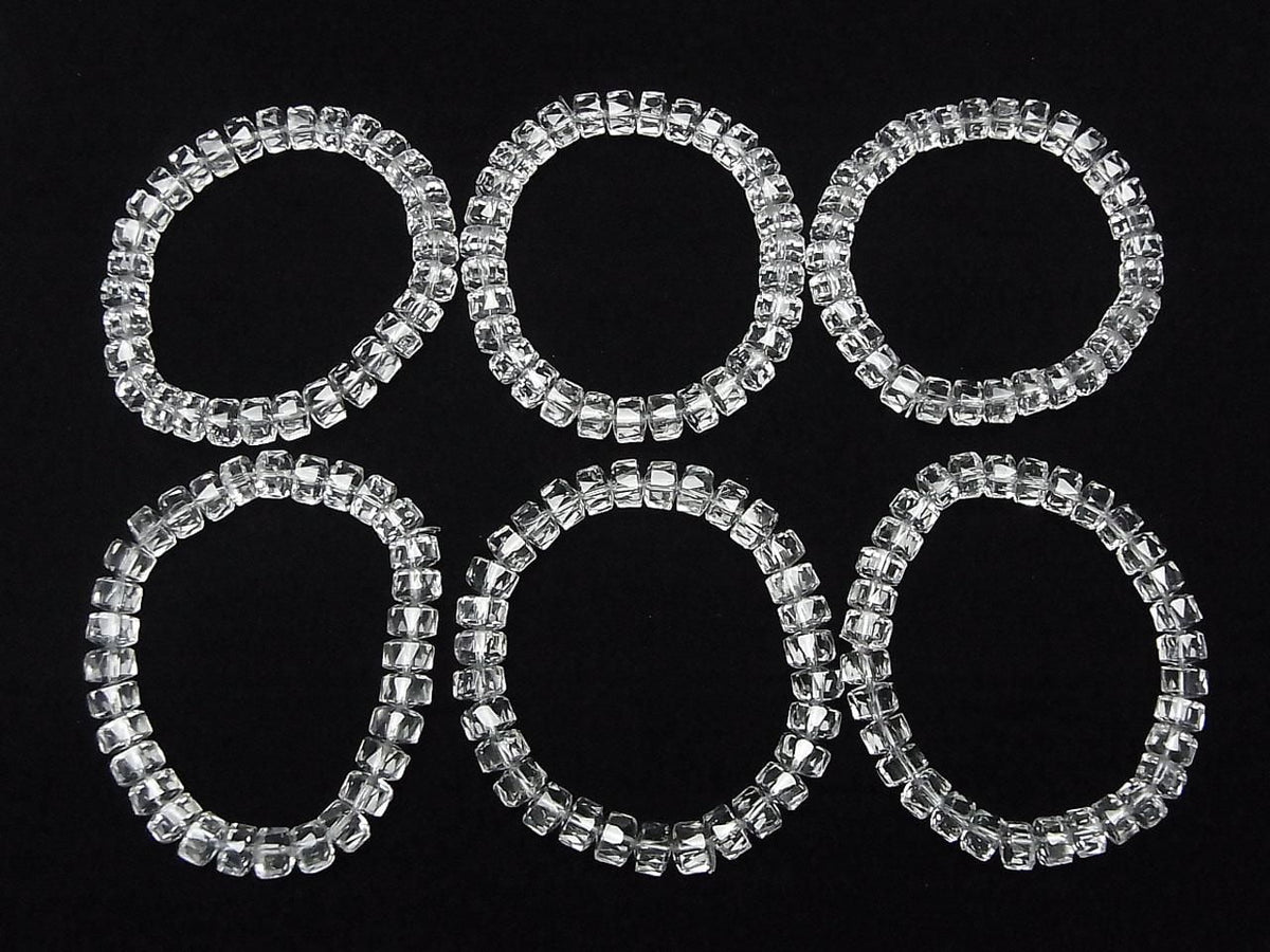 High Quality Crystal AAA- Faceted Button Rondelle 9x9x6mm 1strand beads (Bracelet) High Quality!