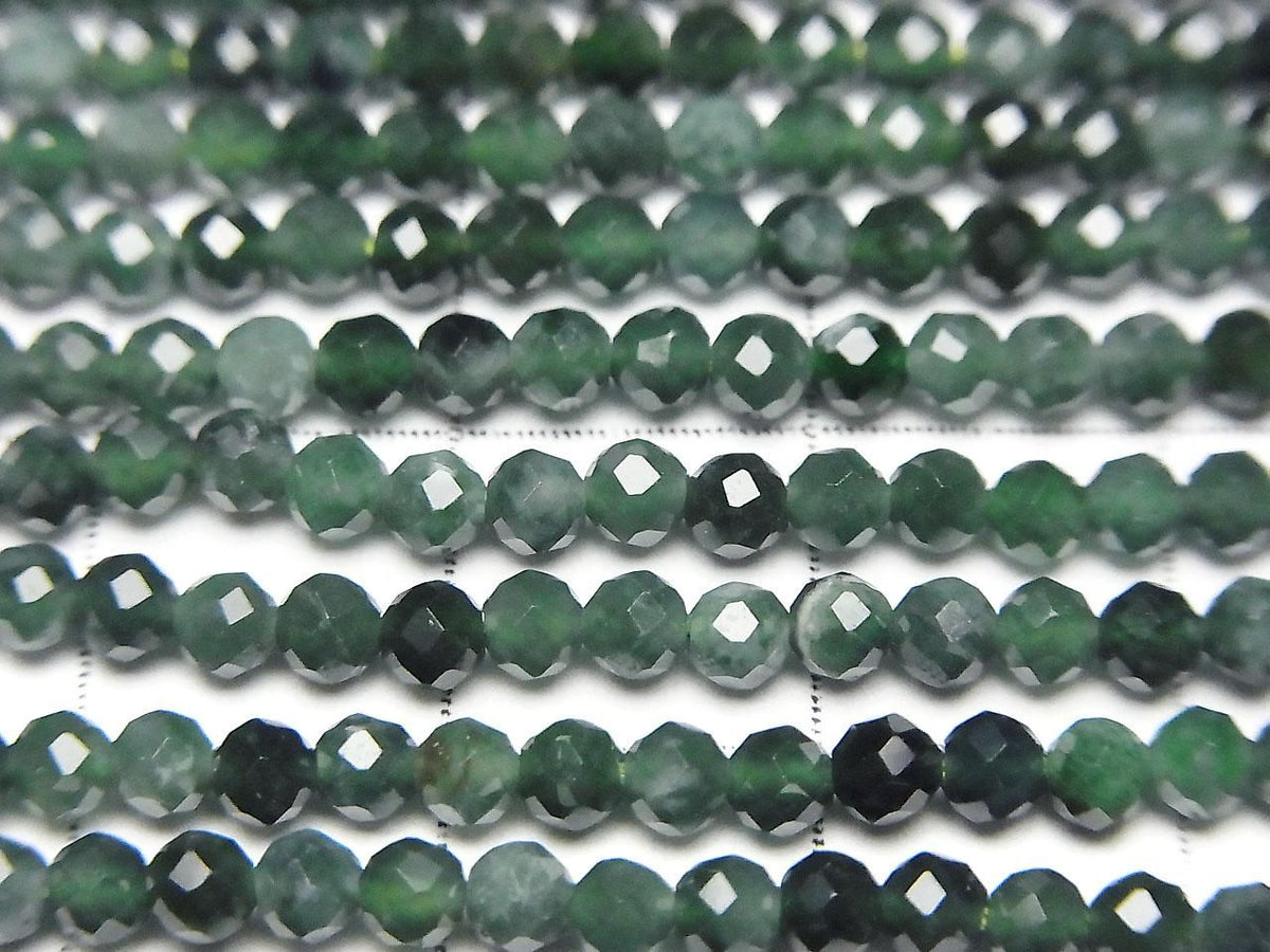 Guatemalan Jadeite (Jadeite) AA++ Faceted Round 3mm 1strand beads (approx. 15 inches/37 cm) High Quality!
