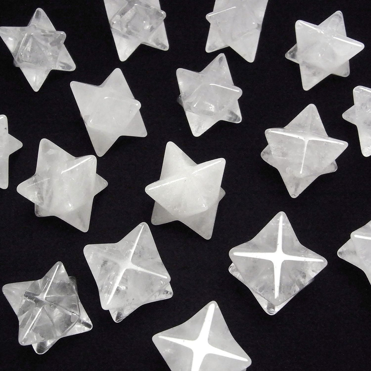 Pakistani Himalayan Quartz AA Merkaba 35mm 1pc