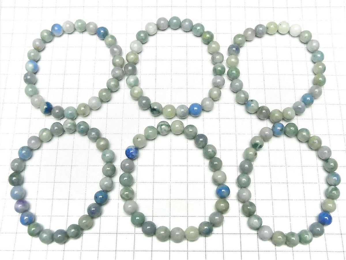 Hackmanite Round 8mm 1strand beads (Bracelet)