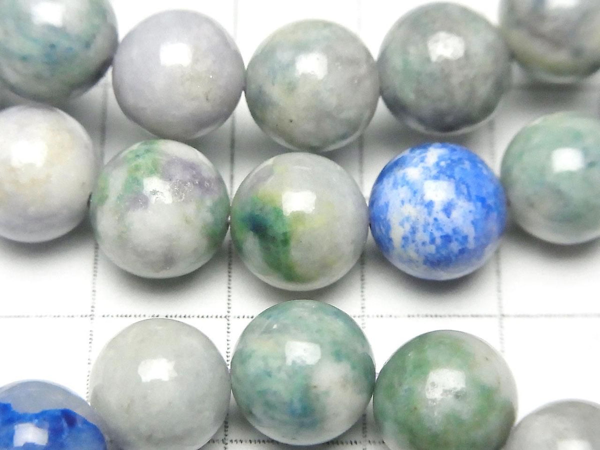 Hackmanite Round 10mm 1strand beads (Bracelet)