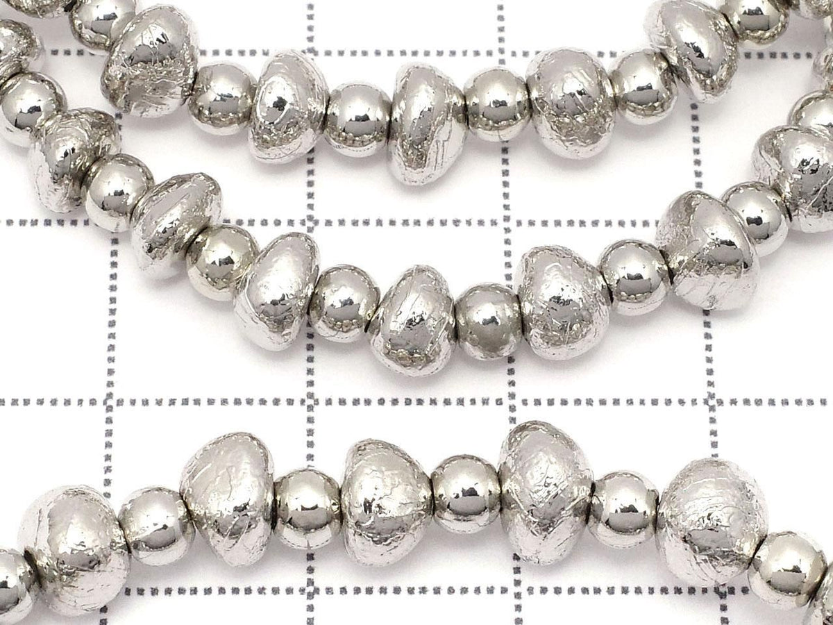 Meteorite (Altai meteorite) Nugget 1strand beads (Bracelet)